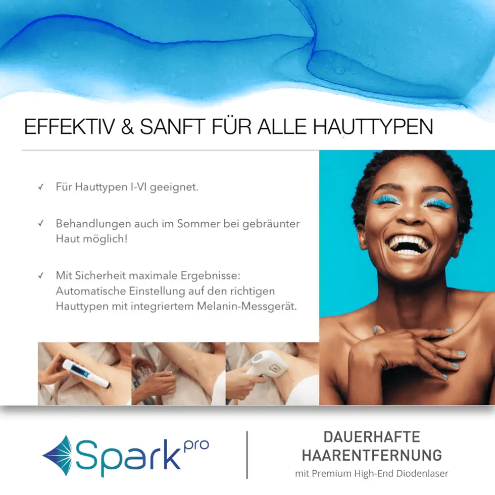 Spark Pro Diodenlaser von amaderm – Gerät für dauerhafte Haarentfernung bei DermaDay in Dortmund
